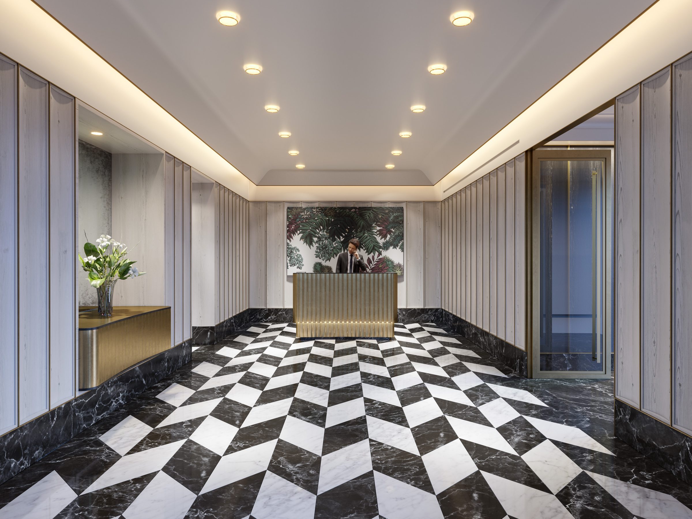Stylish Entrance